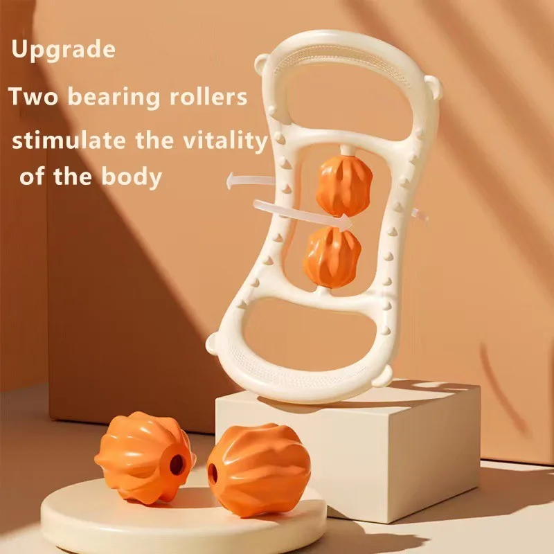 Yoga Ring Massage Roller Pilates Exercise Ring Open Shoulder Beautiful Back Stretching Pilates Fitness Home Training