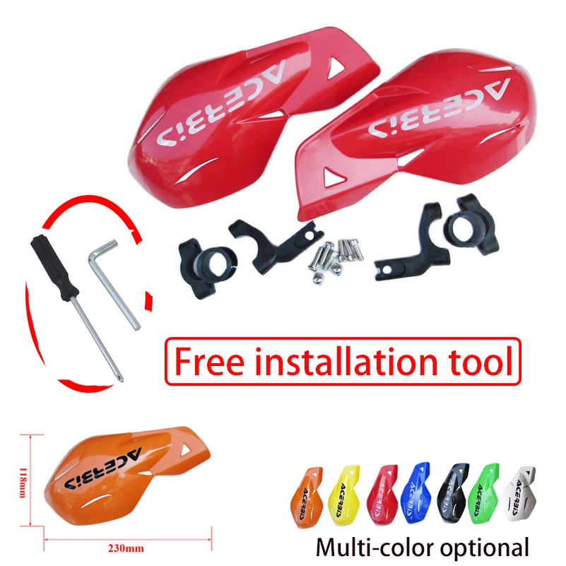 Hand Guards Motorcycle Plastic Handle bar Brush Handguard Protector