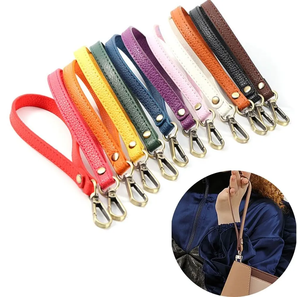 

Сумка с ремешком на запястье, портативный универсальный клатч на ремешке, однотонная сумка-кошелек, сумка на пояс, ручка для сумочки, ремни, аксессуары для сумок