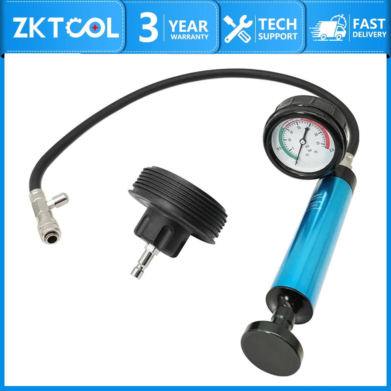 

Engine water tank cooling antifreeze tool side leakage filling tool radiator pressure tester for Porsche 718 special joint
