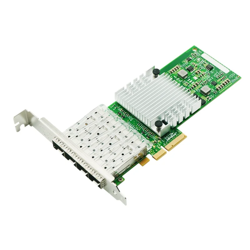 

I350-4SFP PCI-Ex4 Gigabit Four-Port Fiber Optic Server Portable Network Card I350AM4 Chip Network Card