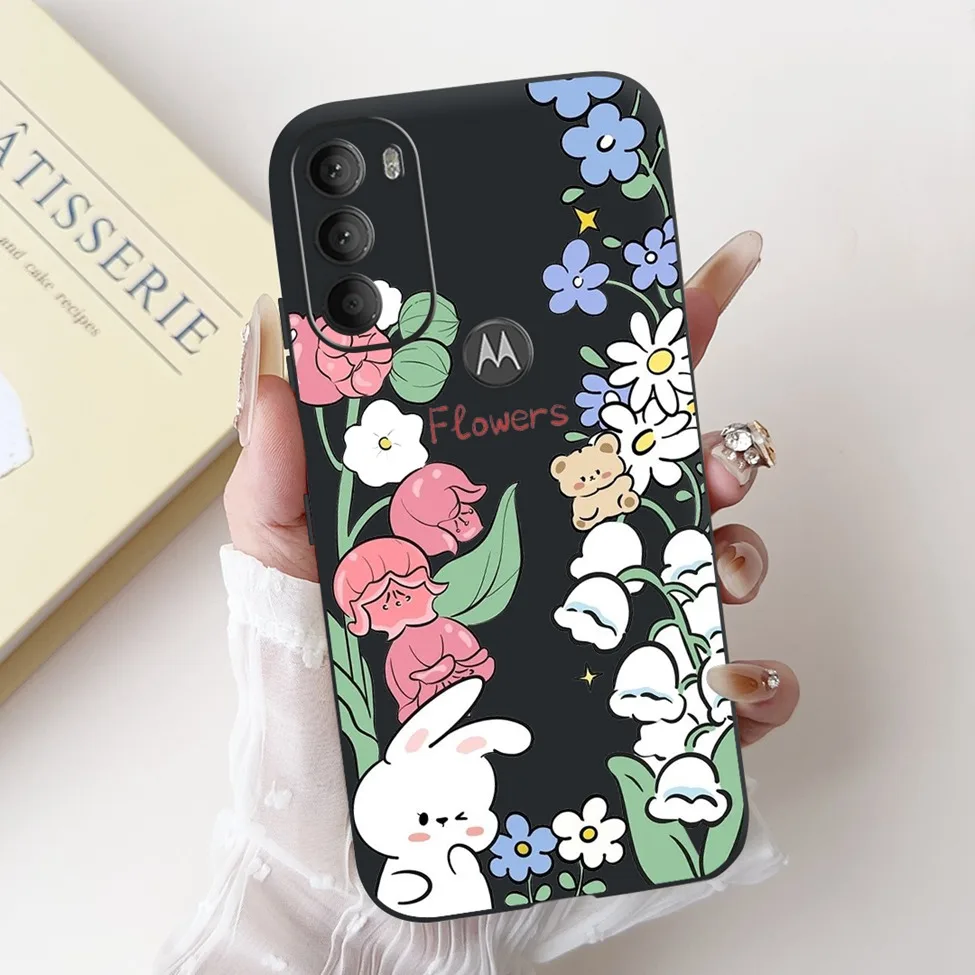 Luxury Cute Cartoon Cat Shockproof Silicone Phone Case - 6.4 Fashionable Back Cover