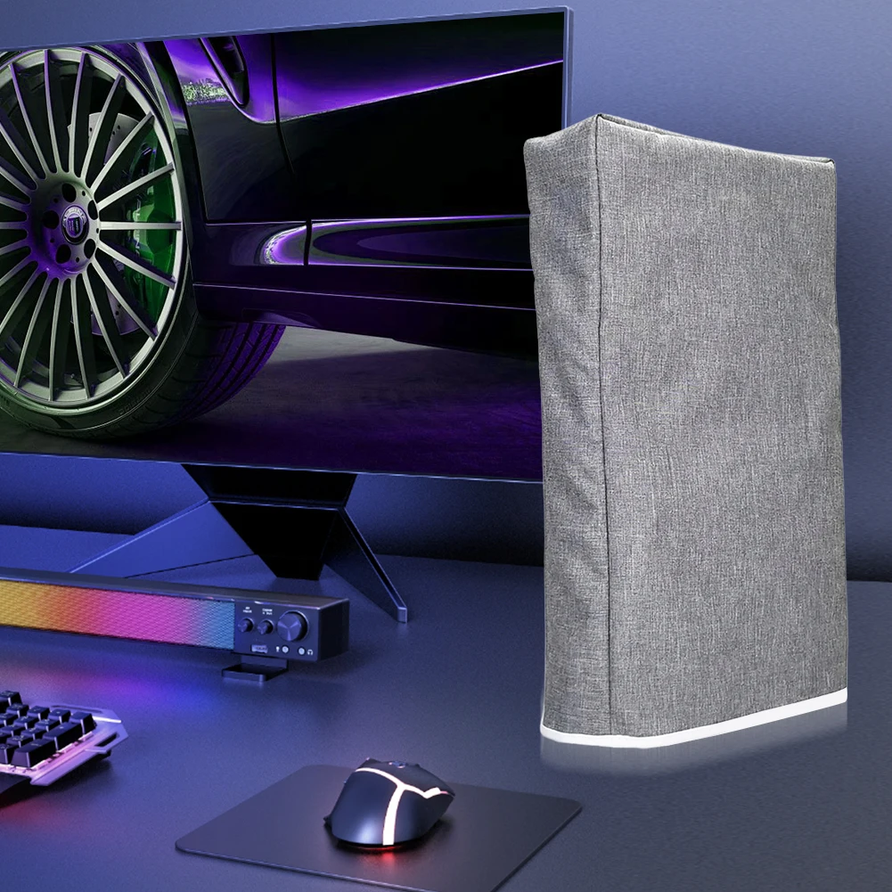 Dust Cover for Playstation 5 Pro Accessories Scratchproof Cover Vertical/Horizontal Dust Protector Guard for PS5 Faceplates - 4