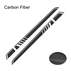 Set of 2 Car Stickers - Camper Van Tuning Vinyl Decals (Carbon Fiber)