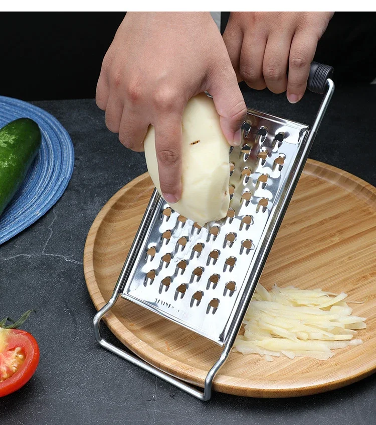 Stainless Steel Wire Planer Slicer Ginger Grater Multi Functional Vegetable Cutter Bean Shredder