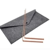 2pcs 99.9% Pure Copper Metal Detector Rod Flexible Water Witching Portable Dragon Seeking Detachable Tool Dowsing Rod Tool 6