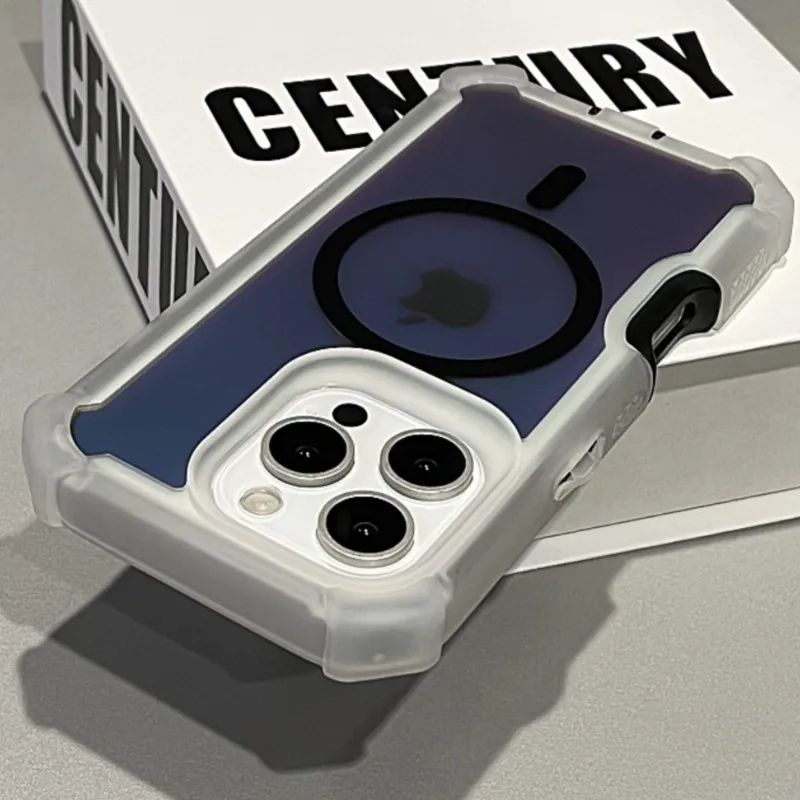 iPhone Heavy Duty Reflective Magnetic Case 1