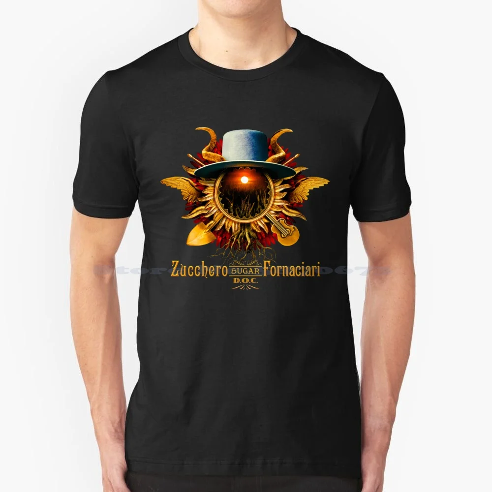 Zucca 2B Warroe Classic T-Shirt T Shirt 100% Cotone Tee Fly Zucca Album Cover The Best Of Zuchero Sugar Fornaciaris