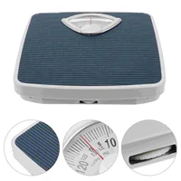 Weighing Scale Rotating Dial Precision Bathroom Household Mechanical Weight Blue Body 2
