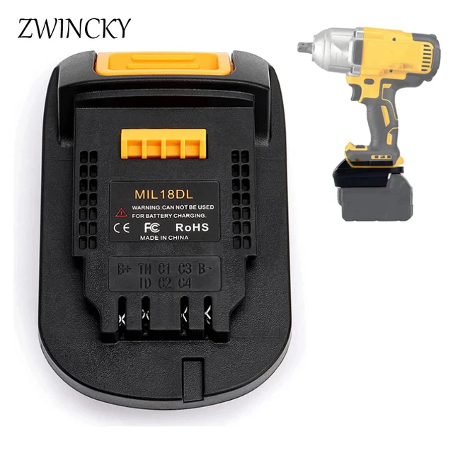 Black Decker 20v Battery Adapter Dewalt  Battery Convert Adapter Black  Decker - Power Tool Accessories - Aliexpress