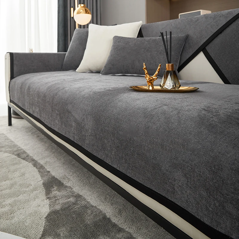 2023NewSofaCushionFabricCushionSolidColorEmbroideredCushion