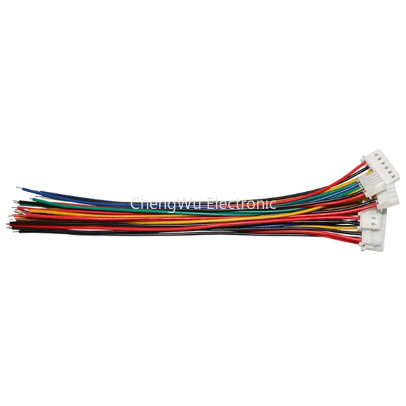 

5pcs 5264 Terminal Line Spacing 2.5mm 2p 3p 4p 5p 6p Electronic Wire 26awg Single Head Connection Wire Length 10cm