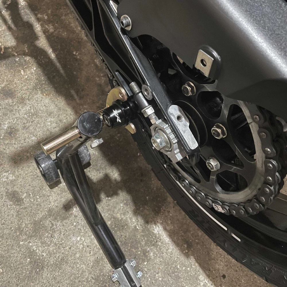 CNC Motorcycle Swingarm Spools Sliders Stand Screw