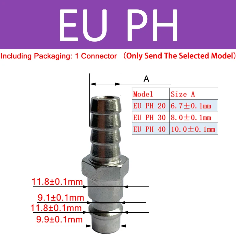 Enhanced Air Hose Connector with Quick Release Coupling