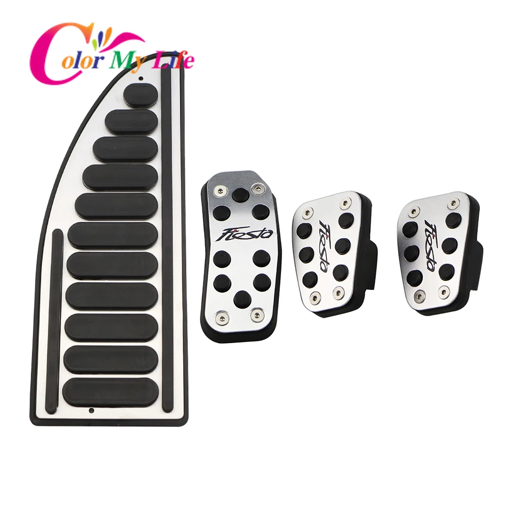 Car Accelerator Pedal At Mt Gas Pedals Cover Fit For Ford Fiesta Mk7