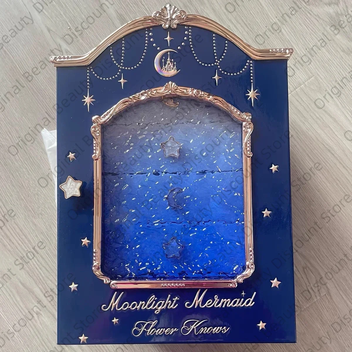 

Flower Knows Moonlight Mermaid Strawberry Rococo Chocolate Makeup Storage Box and Set