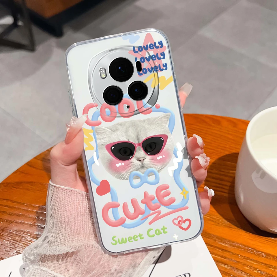 Duck Bow Transparent Silicone Durable Simplicity Bumper Case