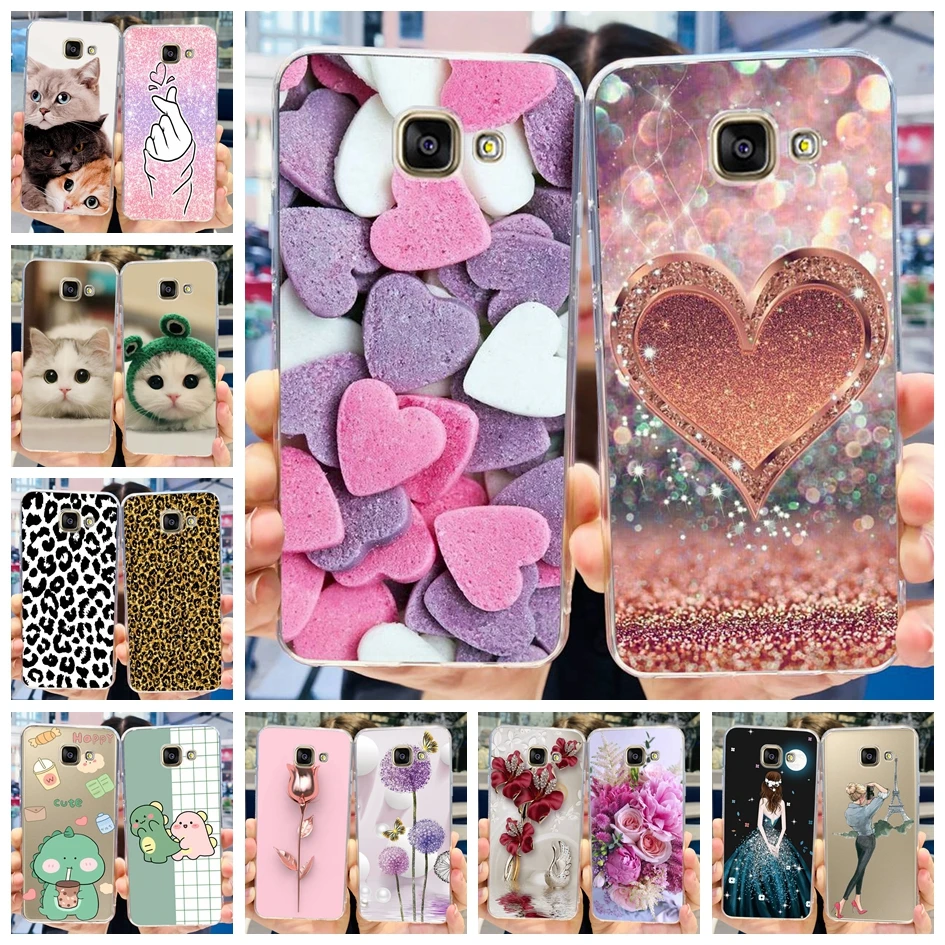 Cute Love Heart Clear Slim Soft TPU Phone Case - Protective Bumper Cover