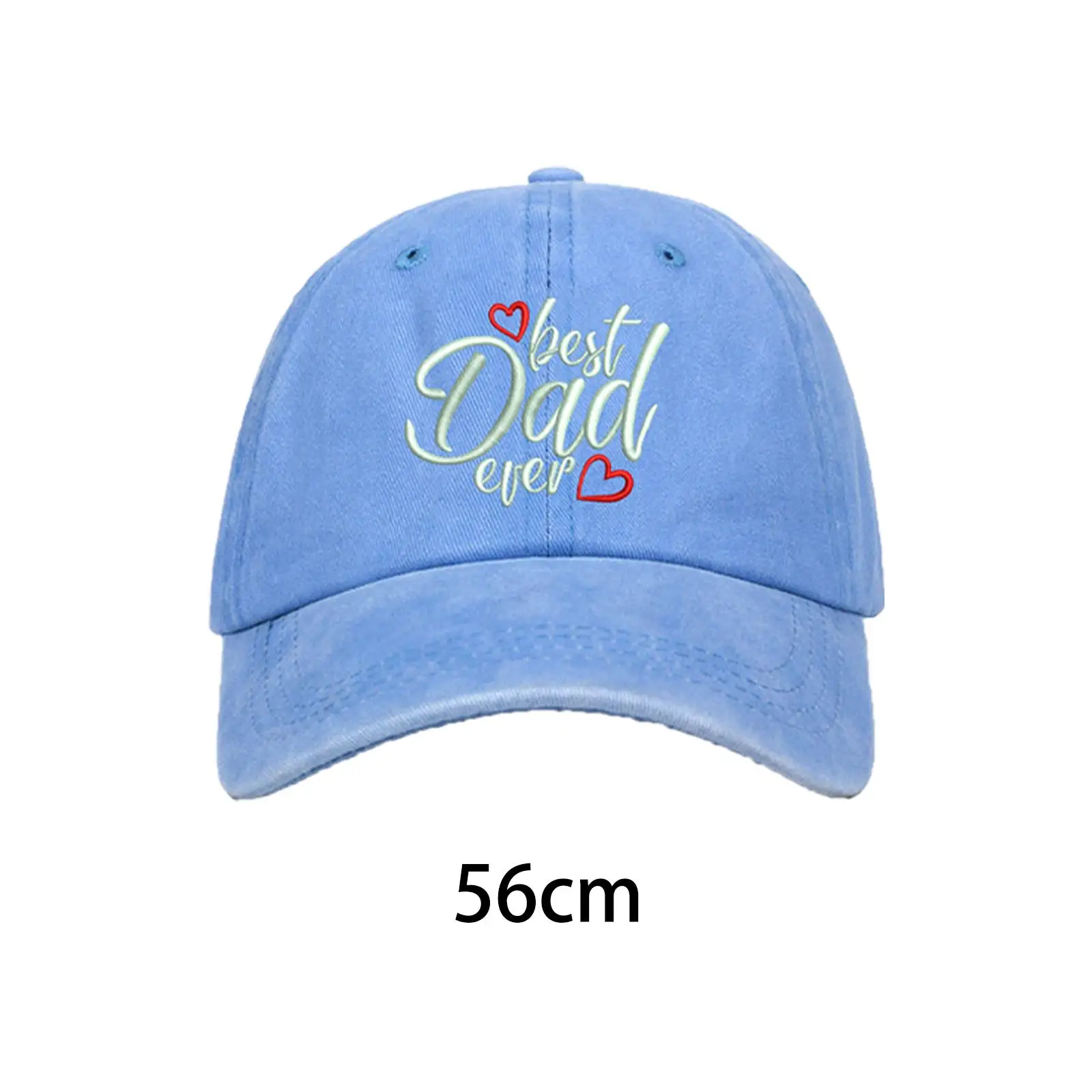 Best Dad Ever Embroidered Baseball Hat Summer Adjustable Fashion Hip Hop Hat Men Baseball Cap for Park Trips Hiking Poolside Gym