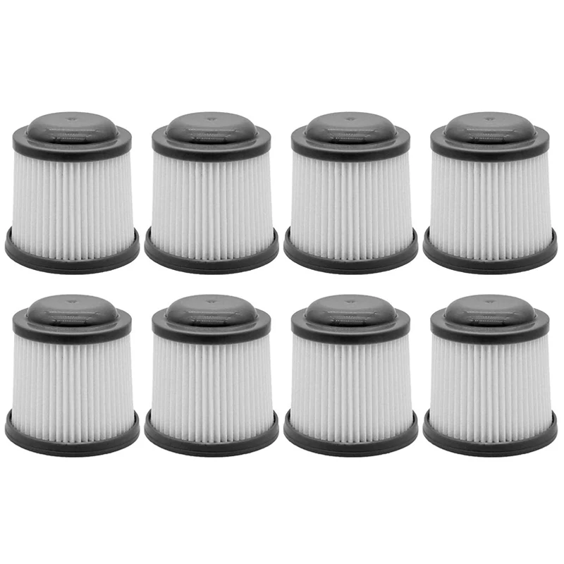 

8 Pack HEPA Filter Net Vacuum Replacement Parts For PVF110 PHV1810 PHV1210 BDH2000PL BDH1600PL BDH2020FLFH BDH1620FLFH