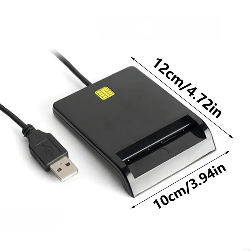 85AA Universal Portable Intelligent Card Reader for Bank Card Identification CAC DNIE IC Reader for Phone Tablet