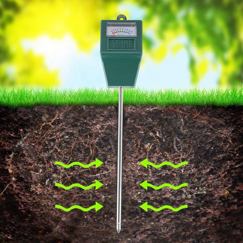 Medidor de humedad del suelo, medidor digital de la temperatura, monitor de  humedad para la granja, césped, plantas, uso interior y exterior