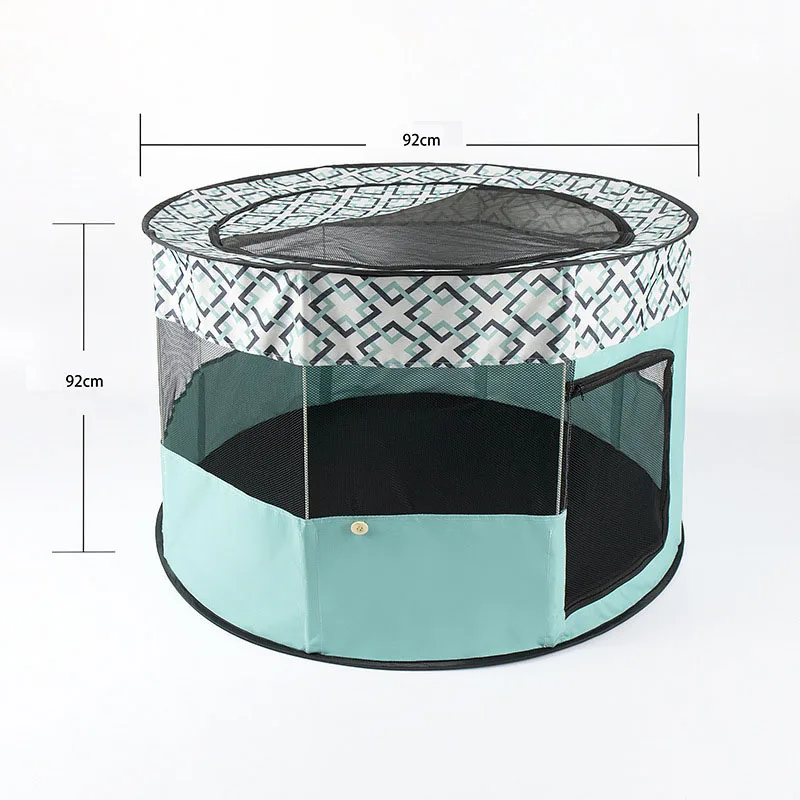 Closed cat delivery room tent fence Oxford cloth waterproof foldable closed dog bed cat bed delivery box for kittens