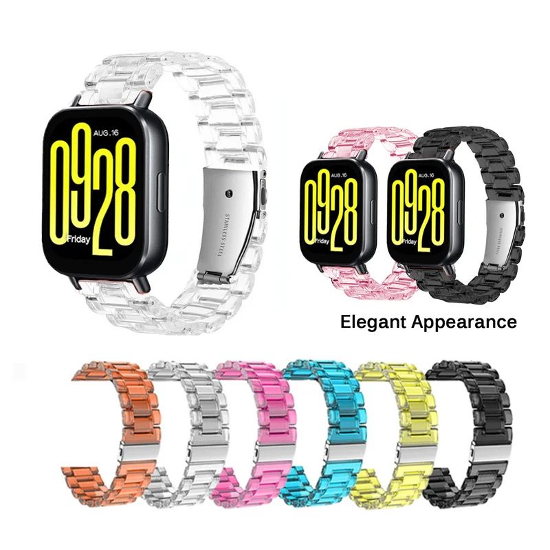 Clear Resin Strap Band
