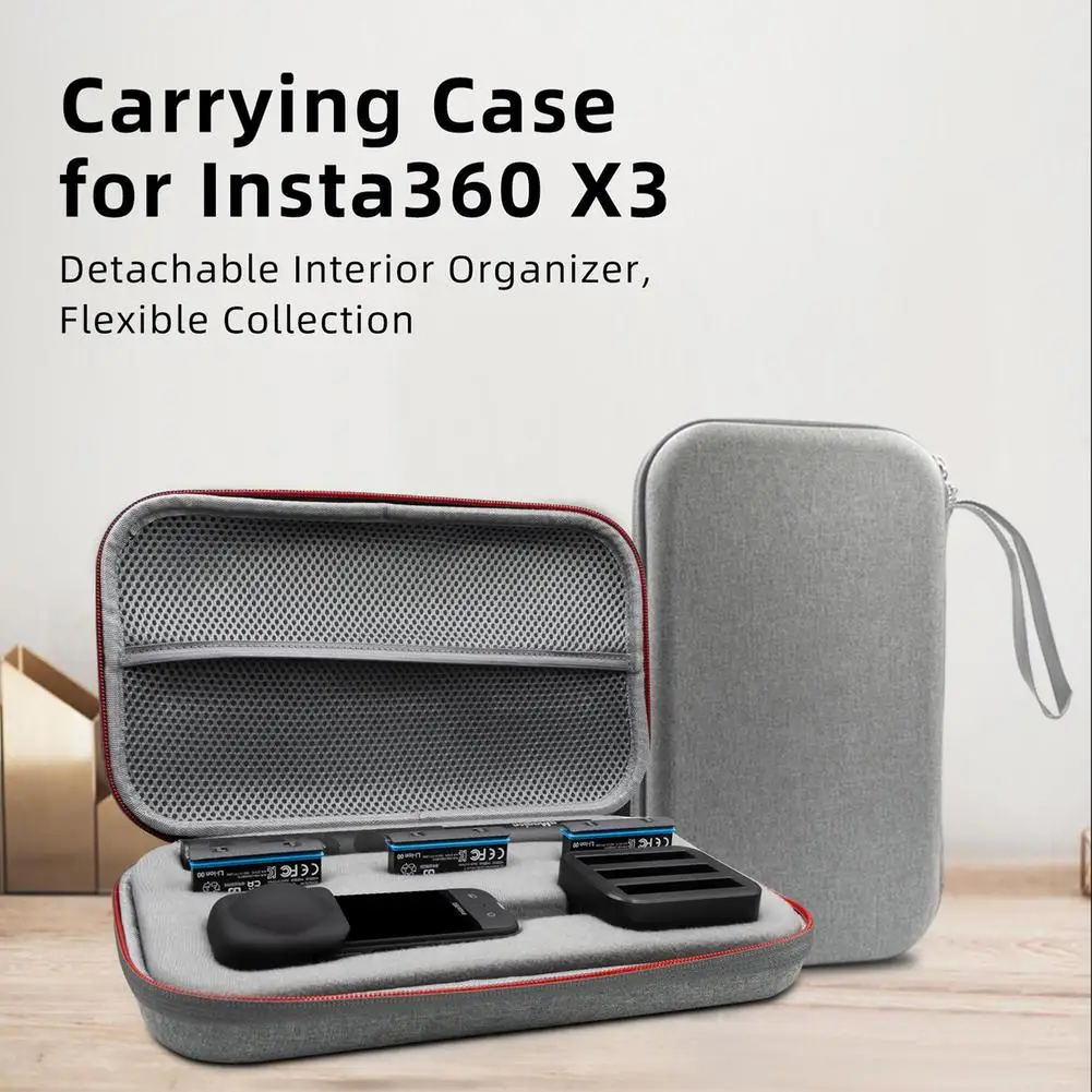 

Portable Storage Case for Insta360 ONE X3 Carrying Bag Insta 360 Panoramic Camera Waterproof Shockproof Handbag Accessories Box