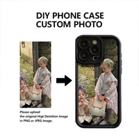 Customize DIY Photo Personalized phone case for iPhone 17 16 15 14 13 12 11 Pro e XS Max XR 7 8 Plus SE 2020 Back Cover 2