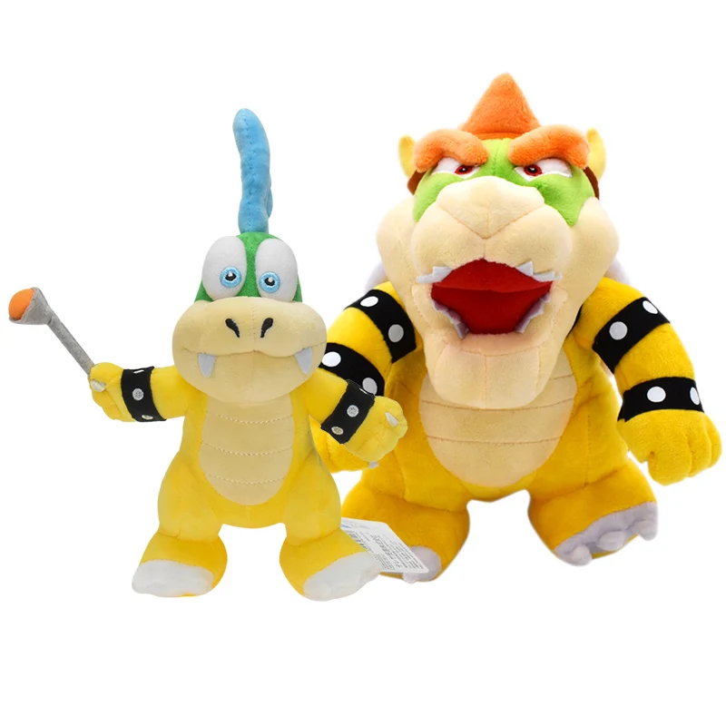 Mario Larry Koopa Plush Toys Stuffed Cartoon Peluche Dolls Gift For Kids Free Shipping