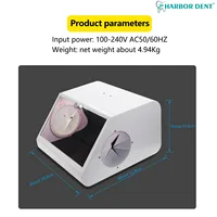 Collecteur de poussière dentaire, meulage, polissage, sablage, boîte à poussière, équipement dentaire de laboratoire, outils de dentiste 5