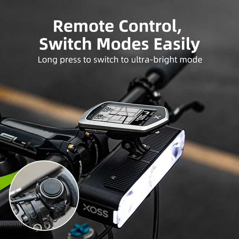 XOSS XL3000 バイク ライト 3000Lm ヘッドライト アルミニウム超軽量