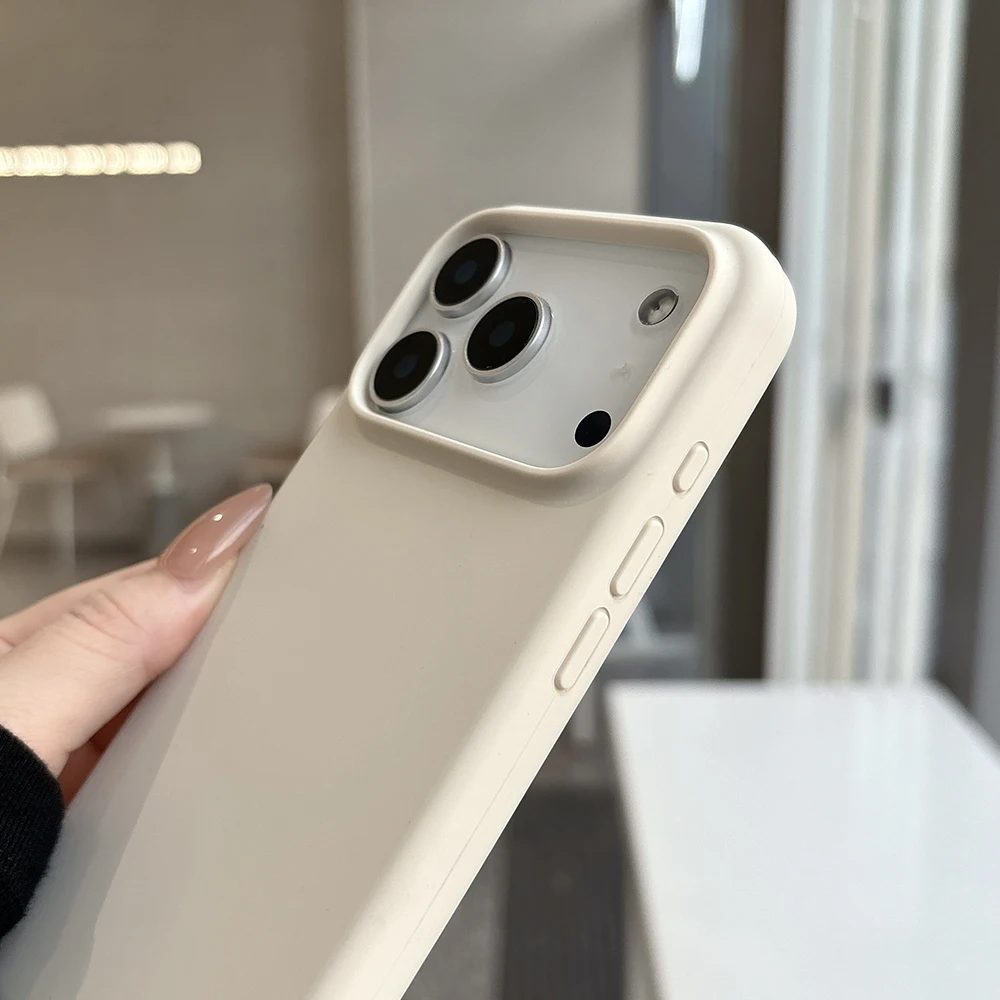 Magnetic Liquid Silicone Shockproof Phone Case with Magsafe Compatibility
