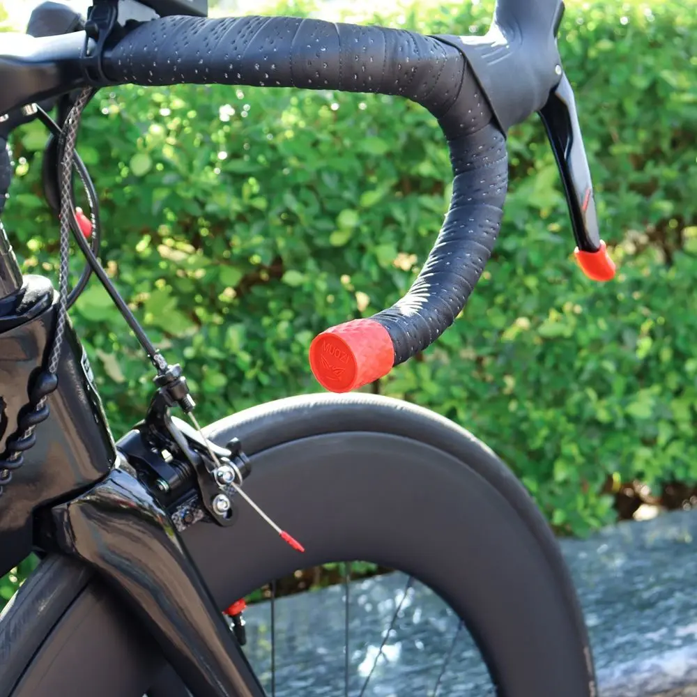 1pairRoadBikeHandlebarEndProtectorMTBBicycleAntiSkip