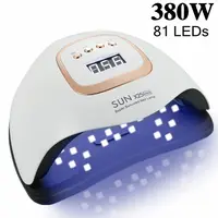 SUN X25 Max UV LED Nail Lamp For Fast Drying Gel Nail 81 LEDS Nail Dryer With Auto Sensor Professional Manicure Salon Tool 1