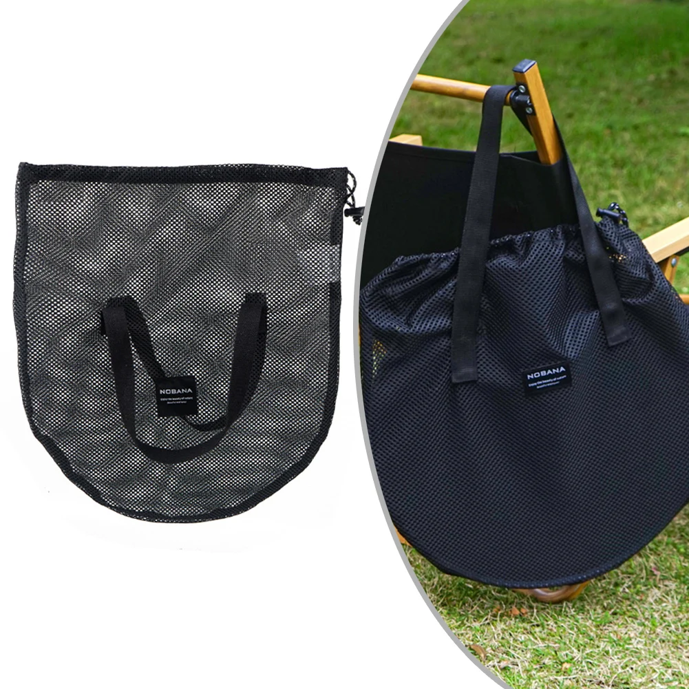 Convenient Grill Plate Carry Bag Drawstring Design Multi-functional Use Portable Practical Secure Storage Outdoor Activities