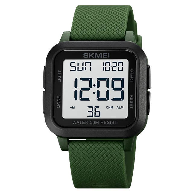 SKMEI 1894 Japan Digital movement Watch LED Light 5Bar Waterproof