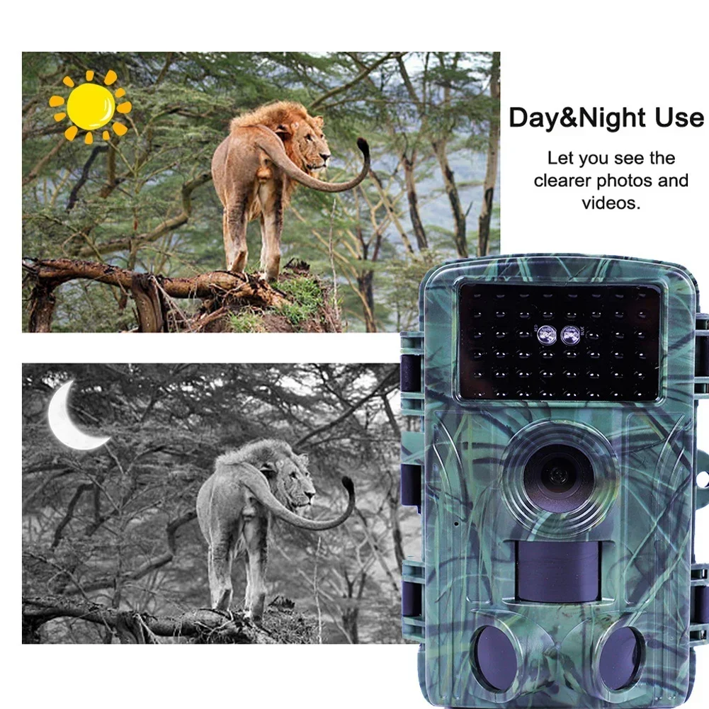 Outdoor WLAN Wildkamera 60MP 4K mit Nachtsicht & IP66 Schutz