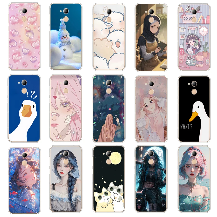 1 Per Honor 6/6X/6C/6C Pro/Magic4 Lite 5G Custodia Tpu Custodia Protettiva In Silicone Morbido