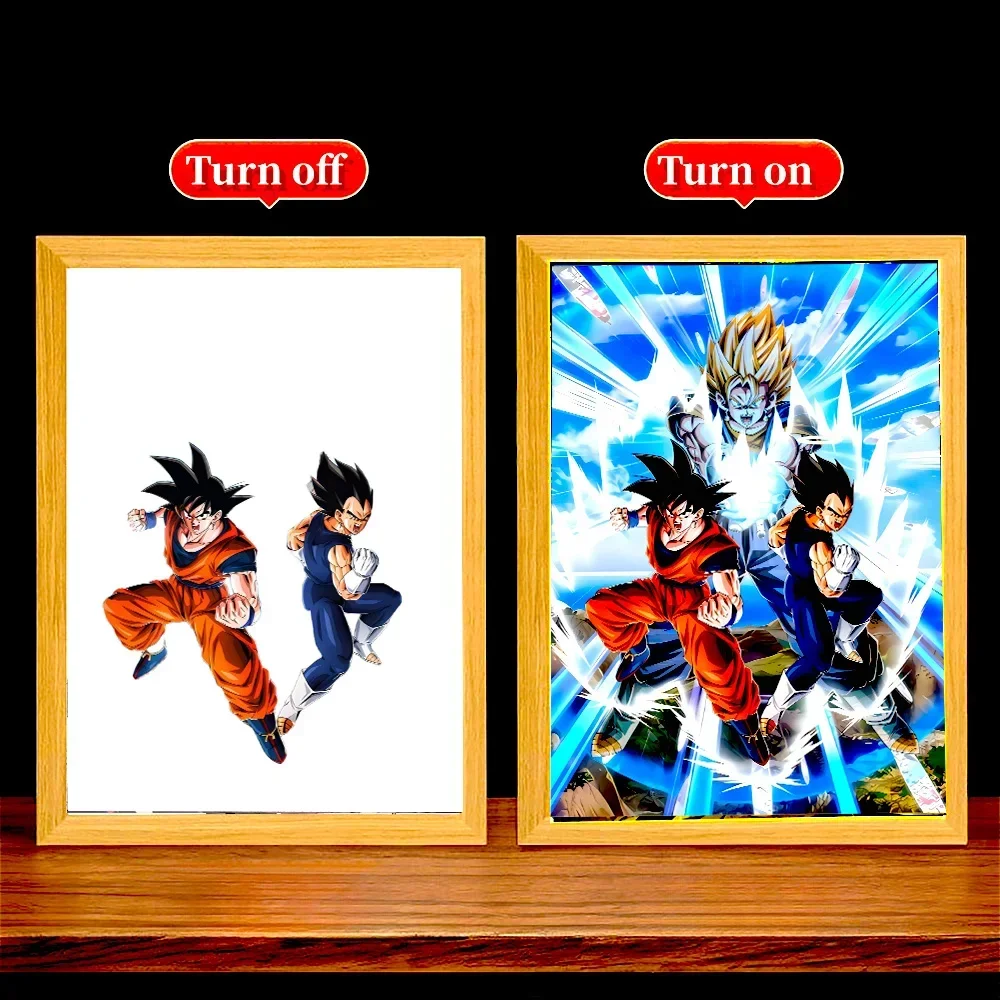 アニメフィギュアライトペインティングフォトフレーム