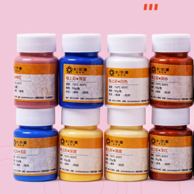 Ceramic Glaze Liquid Pigment for DIY Hand Painted Pottery