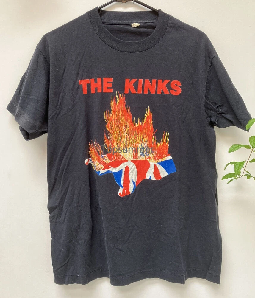 

1989 The Kinks Uk Jive Across America Tour T-Shirt Xl