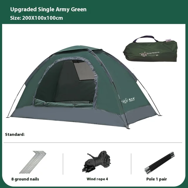 Single Camping Tent Ultralight Waterproof 5