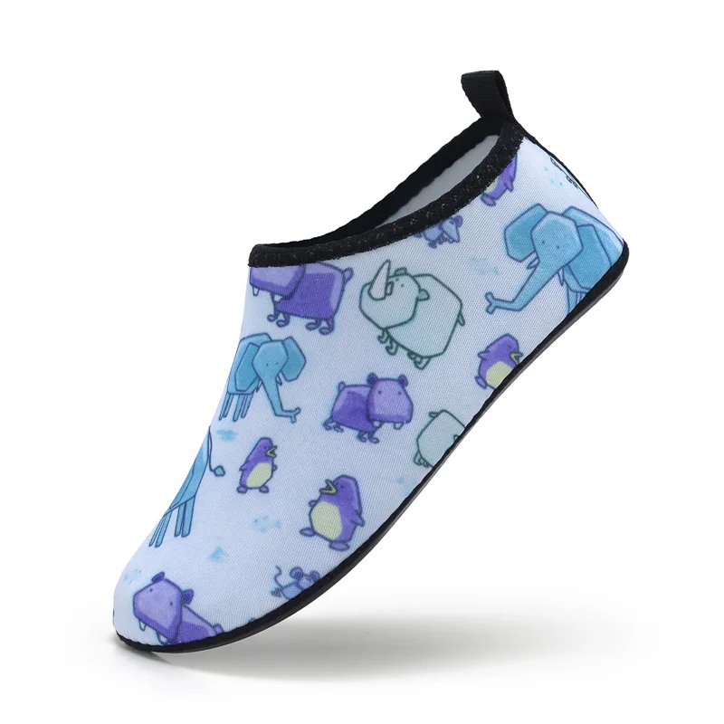 Kids Shoes KID Cartoon Thin Soled Swimming Shoes Indoor Toddler Floor Shoes Summer Beach Aqua Barefoot Bath 20-35#