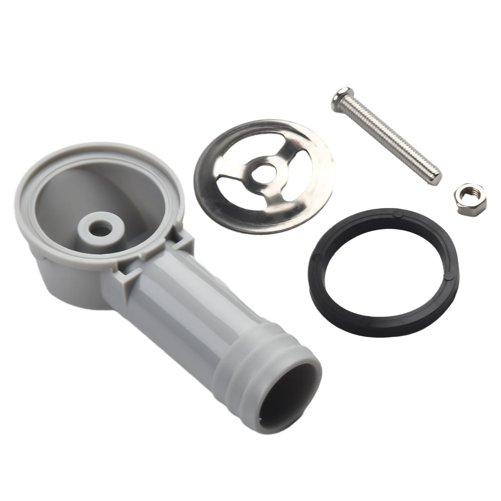 Tap Bung Spares Overflow Pipe Replacement Joint Round Overflow Head Sink Replacement Kitchen Accessories