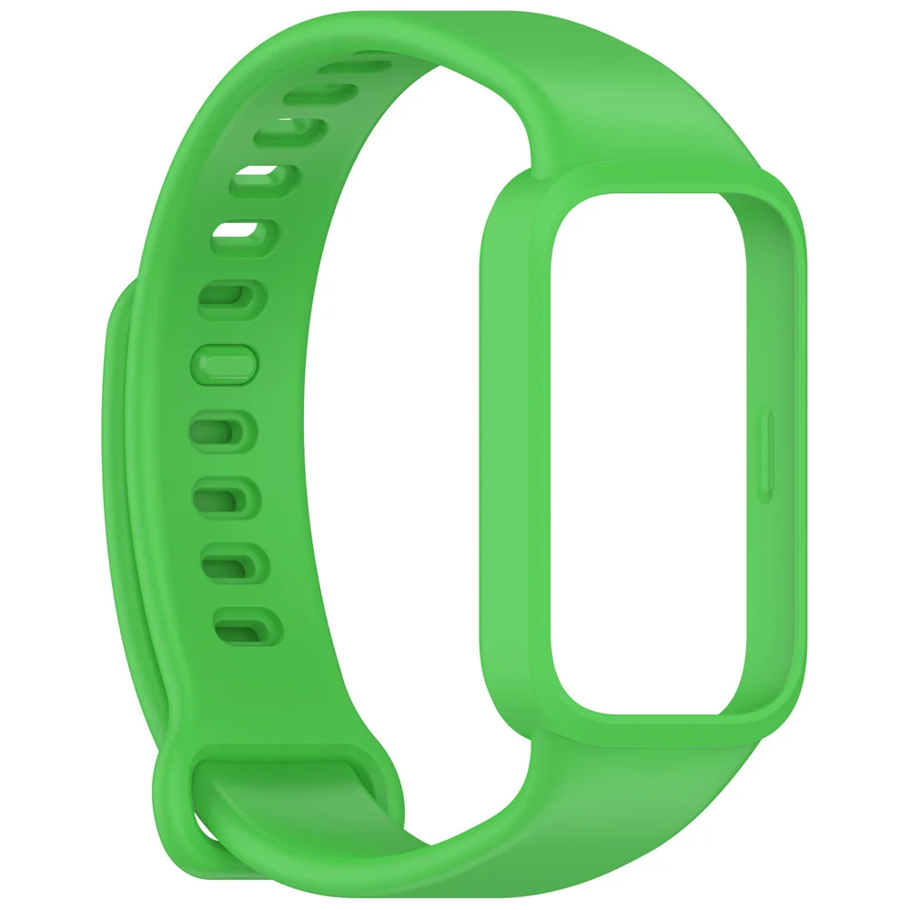 Premium Quality Soft Silicone Watchband - Single Color Integrated Strap for Active Lifestyle Accessories