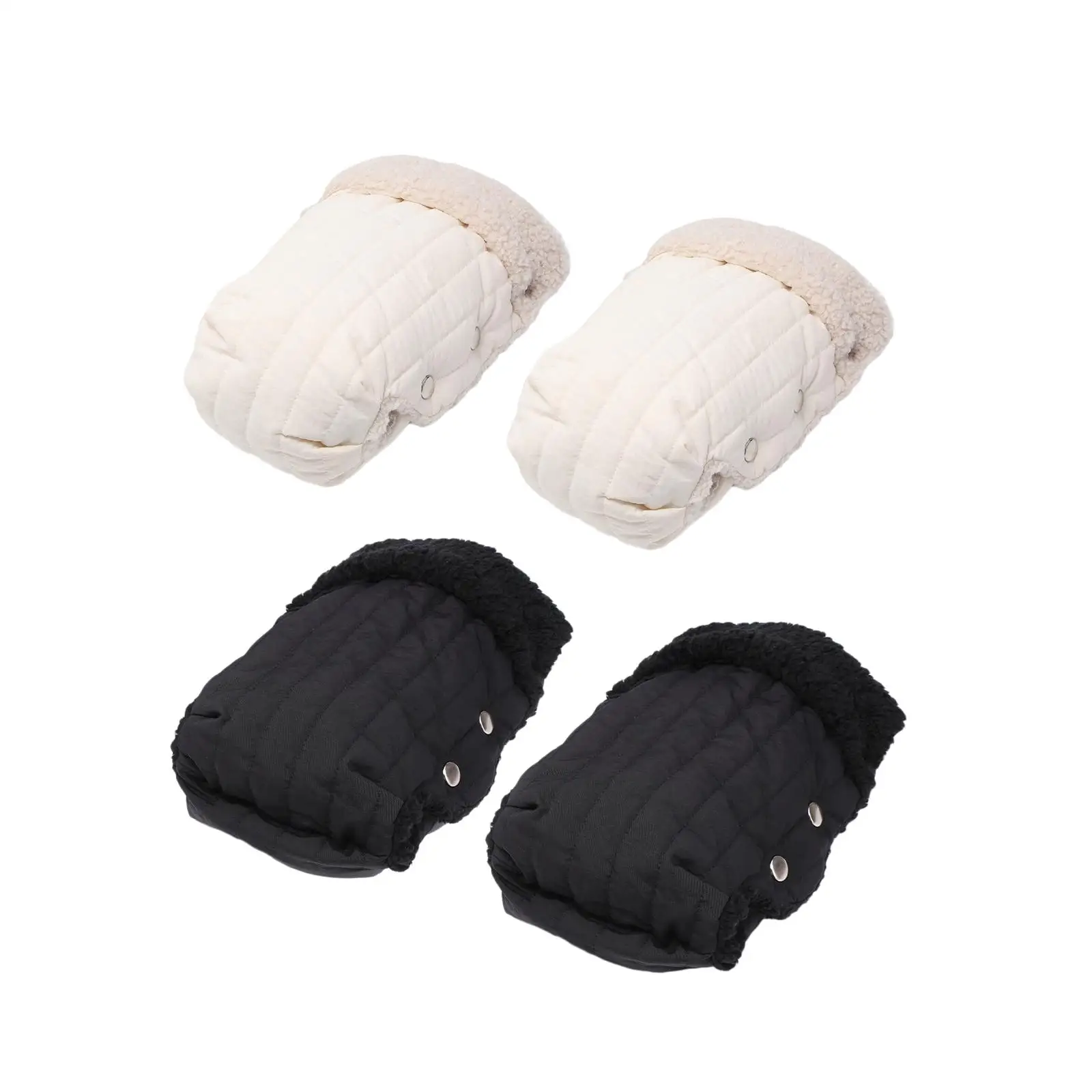

Winter Pram Hand Muff Windproof Stroller Warm Gloves Pram Gloves Stroller Fleece Hand Muff for Bicycle Pram Buggy Trailer Accs