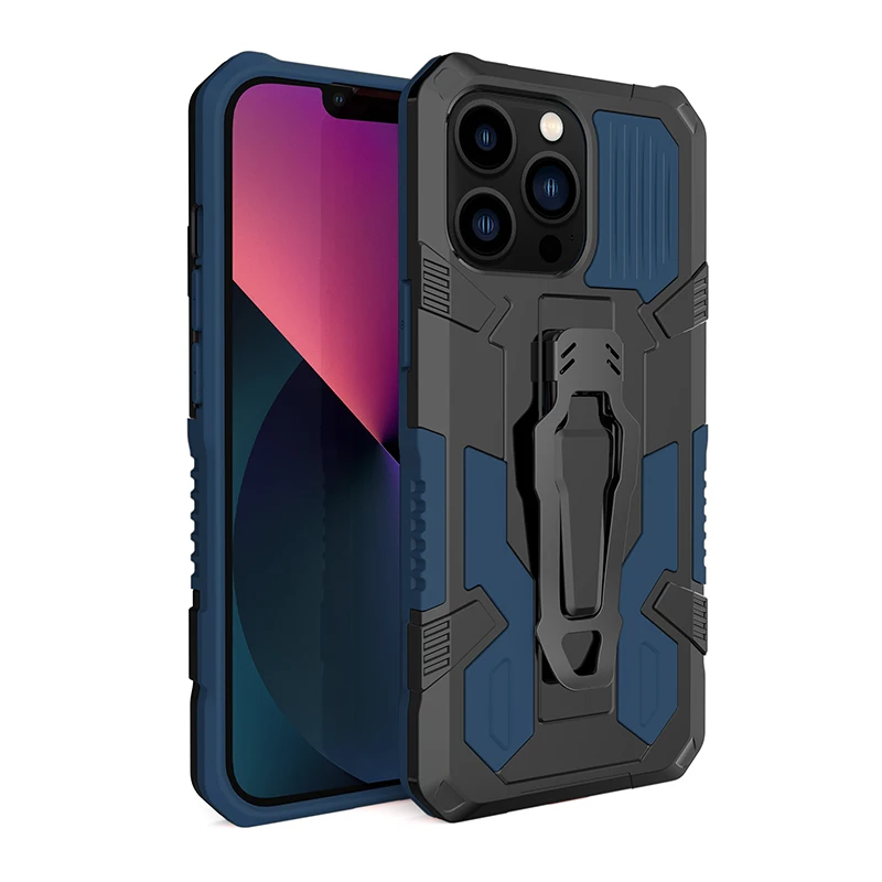 Advanced Shockproof Armor Phone Case with Back Clip Protection