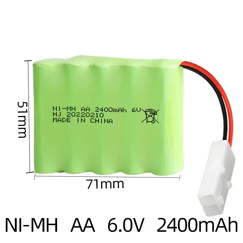 Lot de 6 connecteurs de batterie RC JST/EL/SM/Tamiya/KET/5559